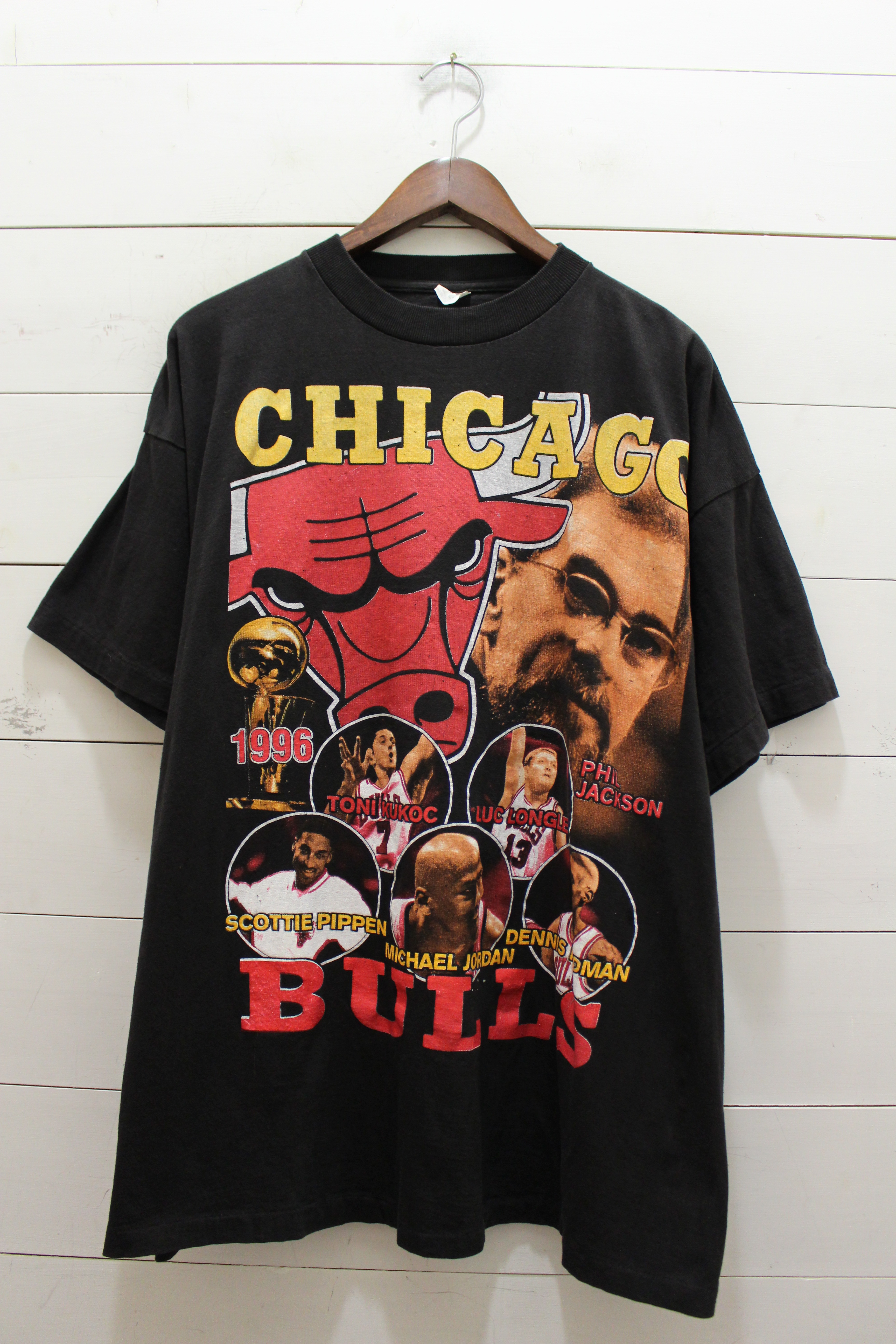 90s JORDAN × CHICAGO BULLS T-Shirts “両面プリント” | Slut Koriyama
