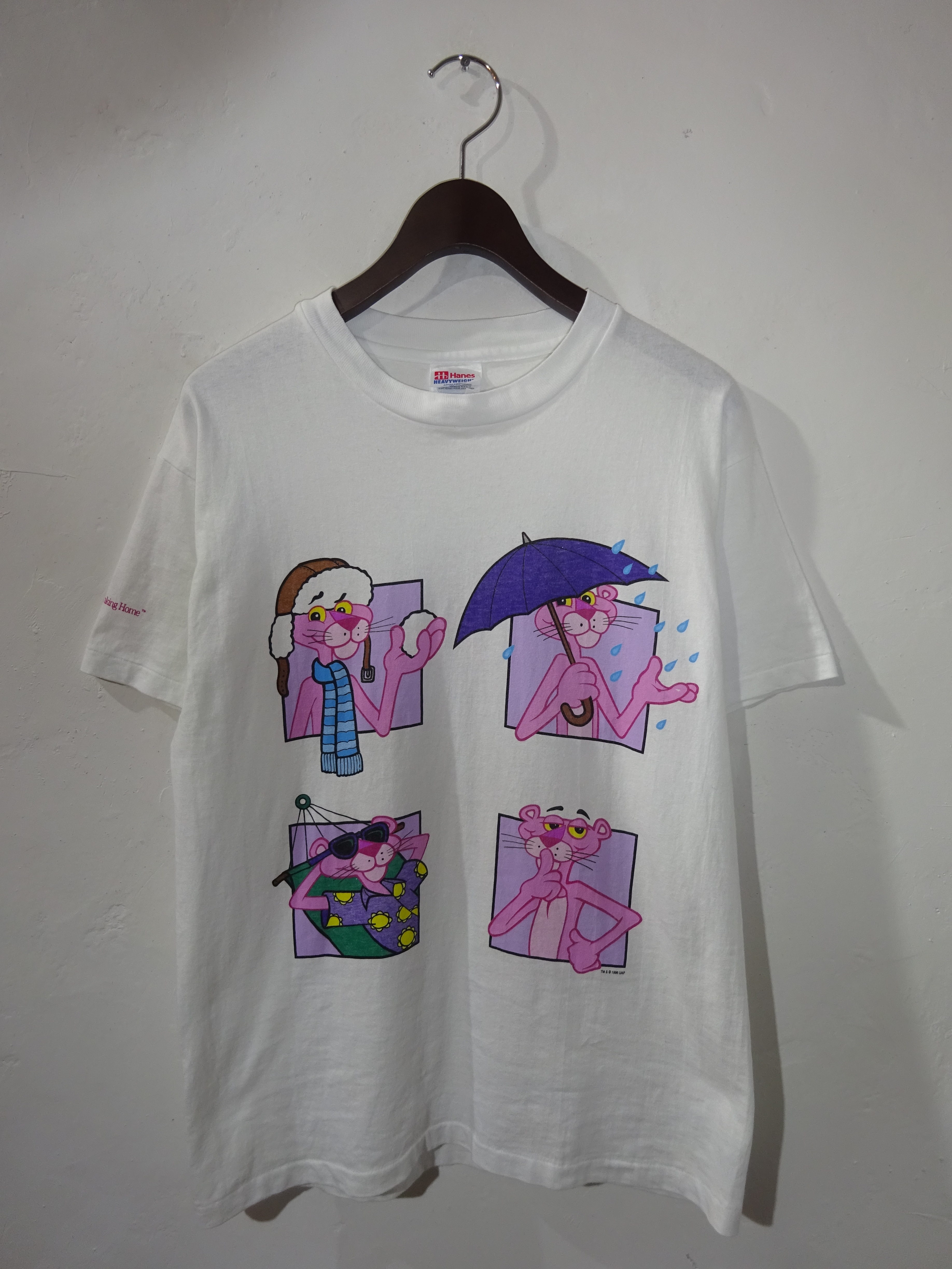 90 S Hanes Print T Shirts ピンクパンサー Slut Koriyama