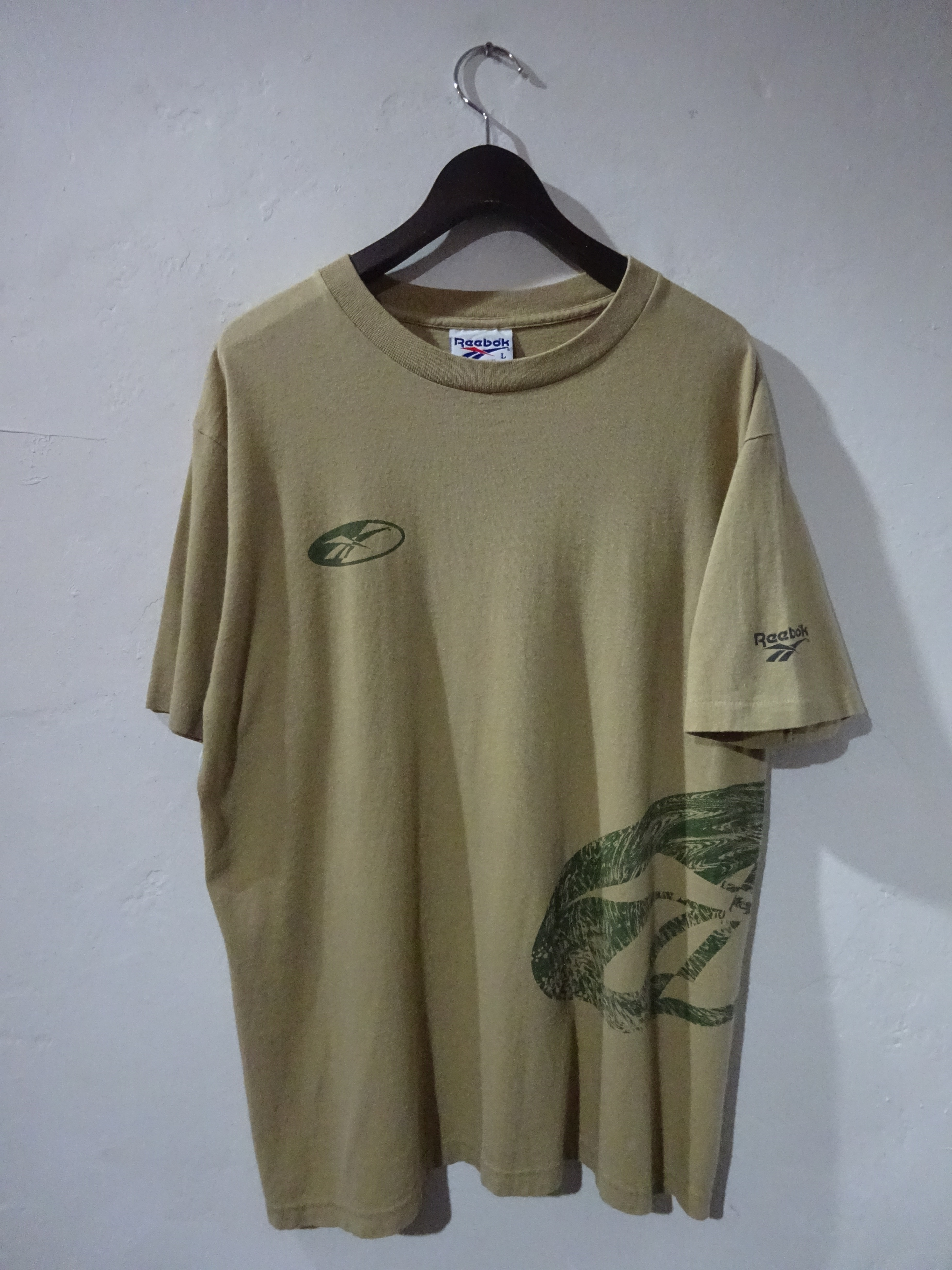 90s MADE IN USA Reebok T-Shirts “ビッグロ 