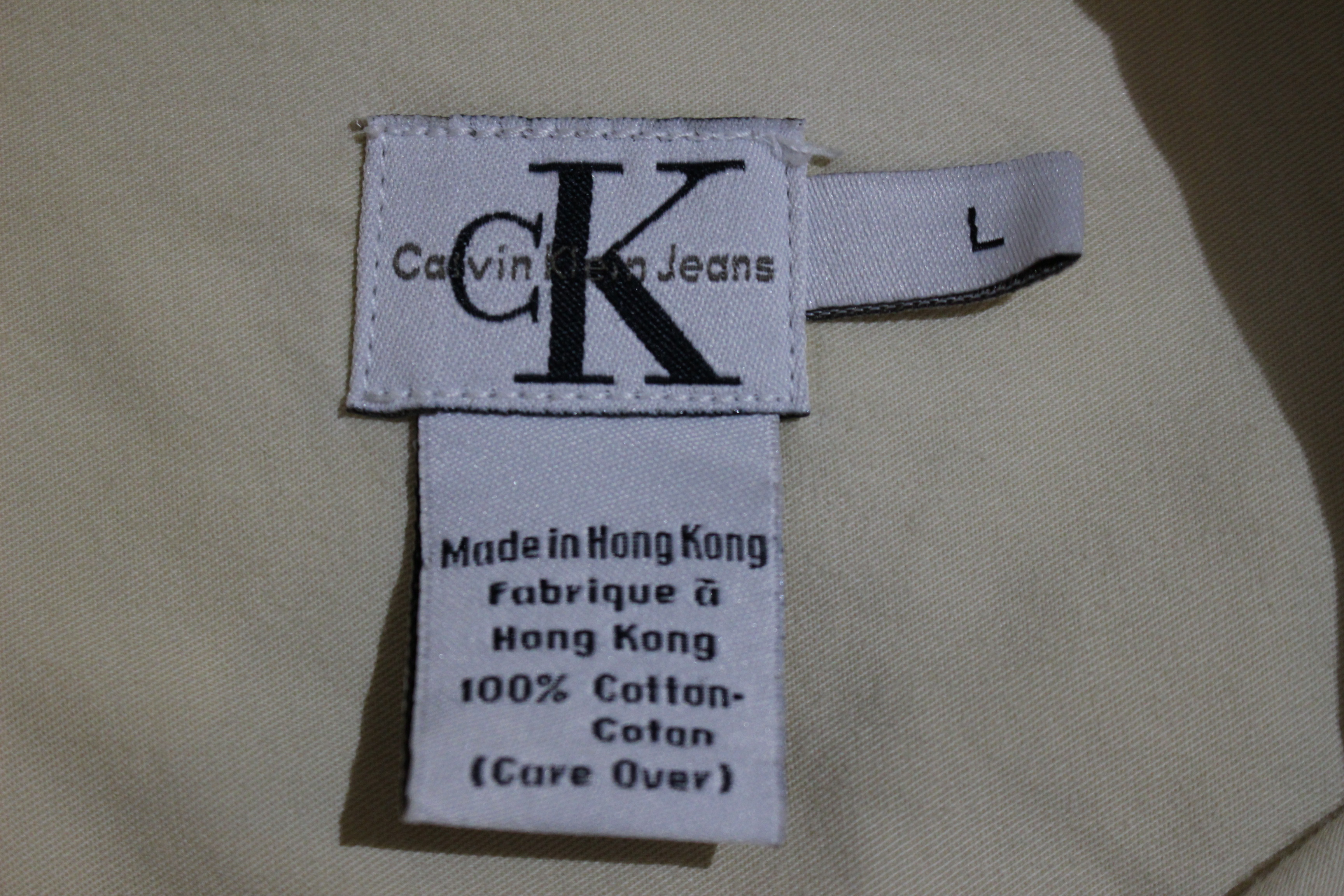 Calvin Klein 刺繍Logo Cotton Shirts | Slut Koriyama