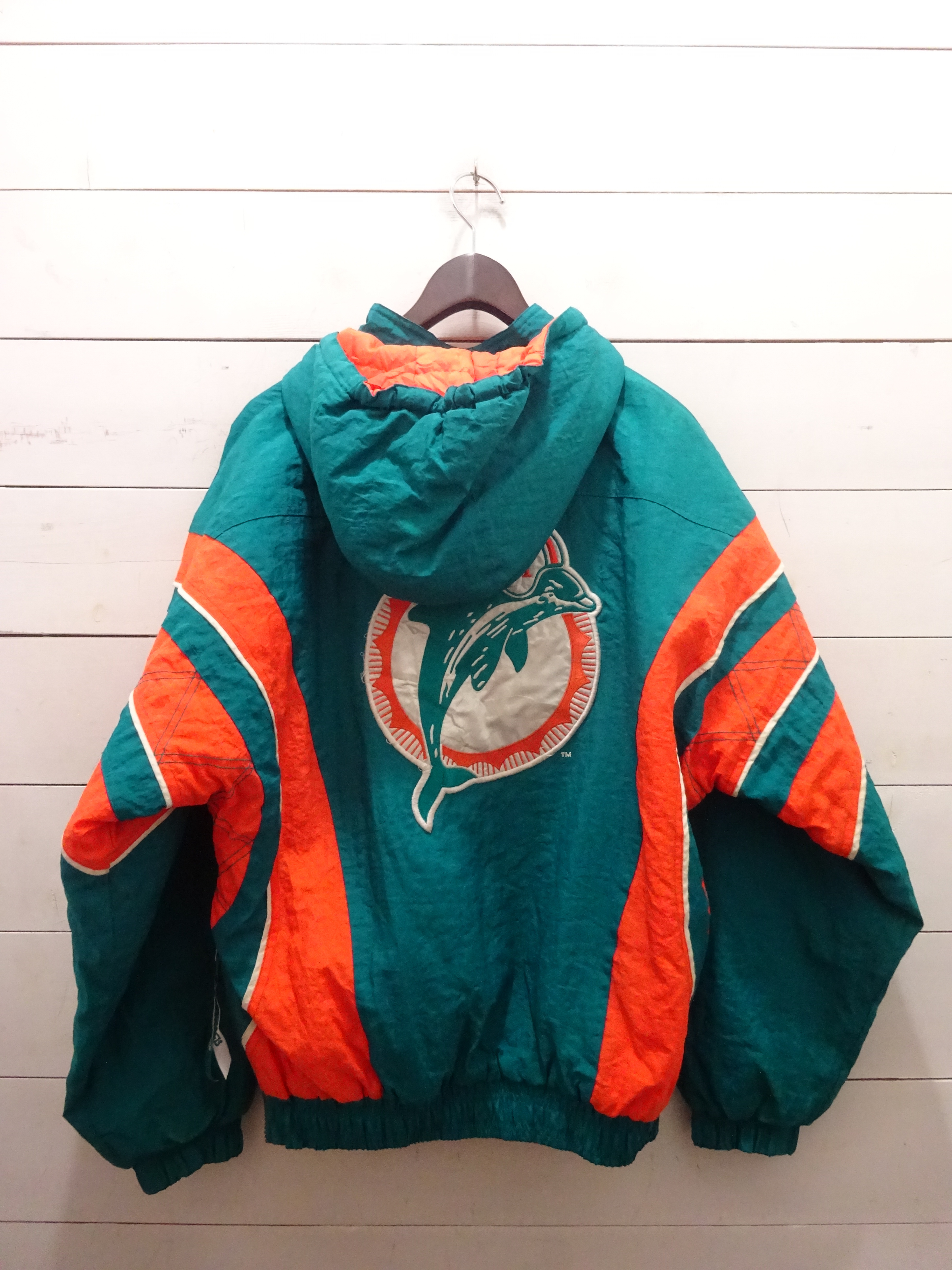 STARTER” 90s OLD “Miami Dolphins” 中綿 Jacket (size XL) | Slut 