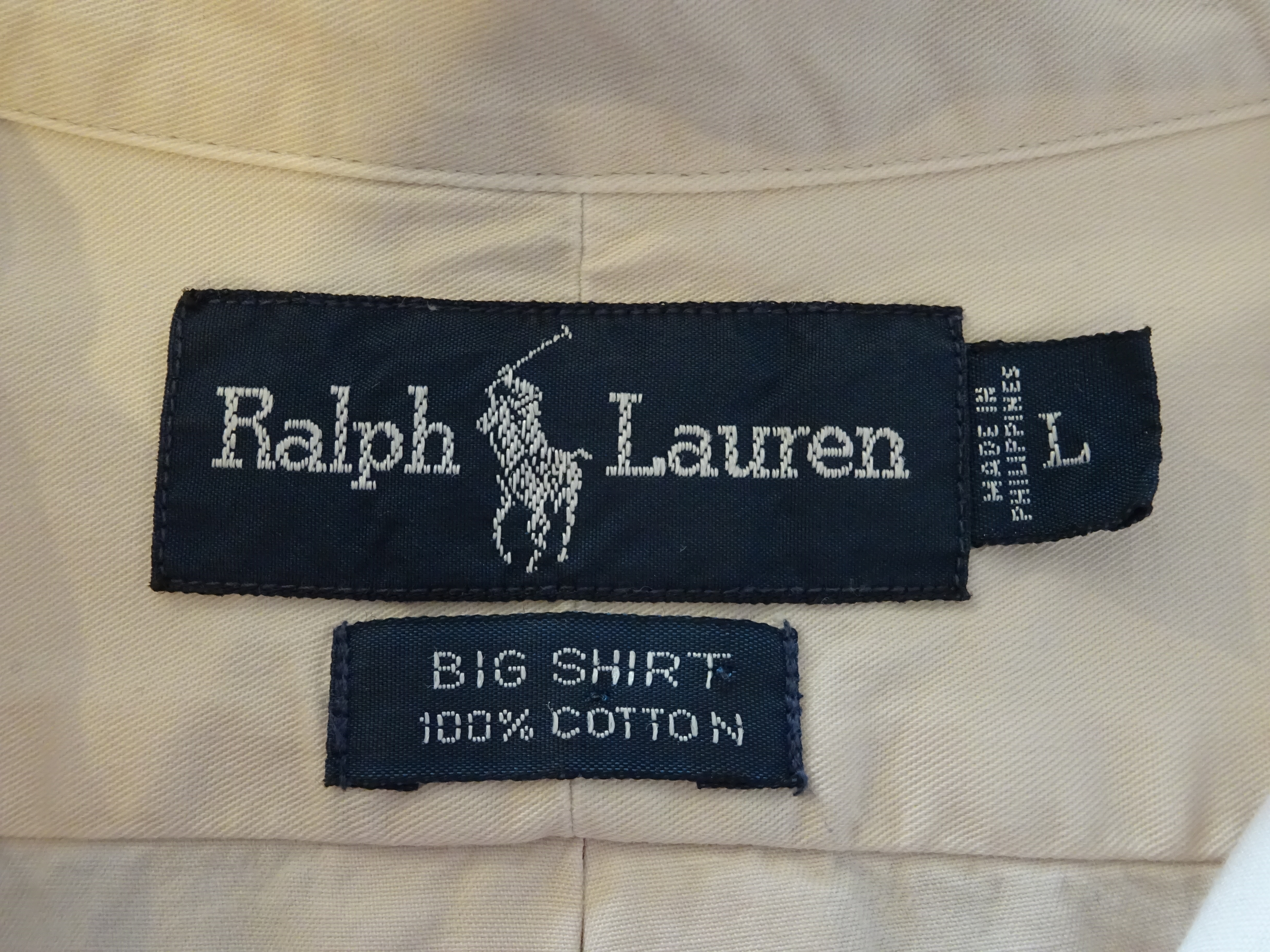 Polo Ralph Lauren ”BIG SHIRT” B.D L/S Shirt “裾ポニー” | Slut Koriyama
